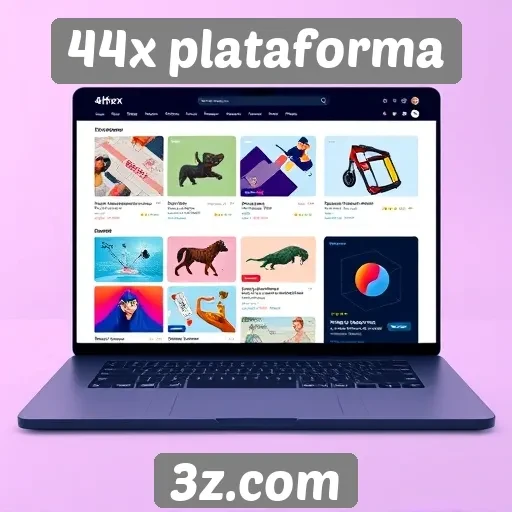 Experiência de usuário no site 44x plataforma é aprimorada