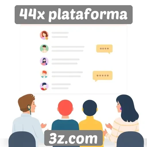 Feedback dos usuários sobre a interface da 44x plataforma